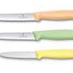 3 Piece Paring/Peeler Set Orange/Green/Yellow