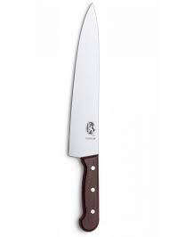 Cooks-Carving Knife, Straight Edge 28cm - Wood