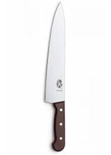 Cooks-Carving Knife, Straight Edge 28cm - Wood
