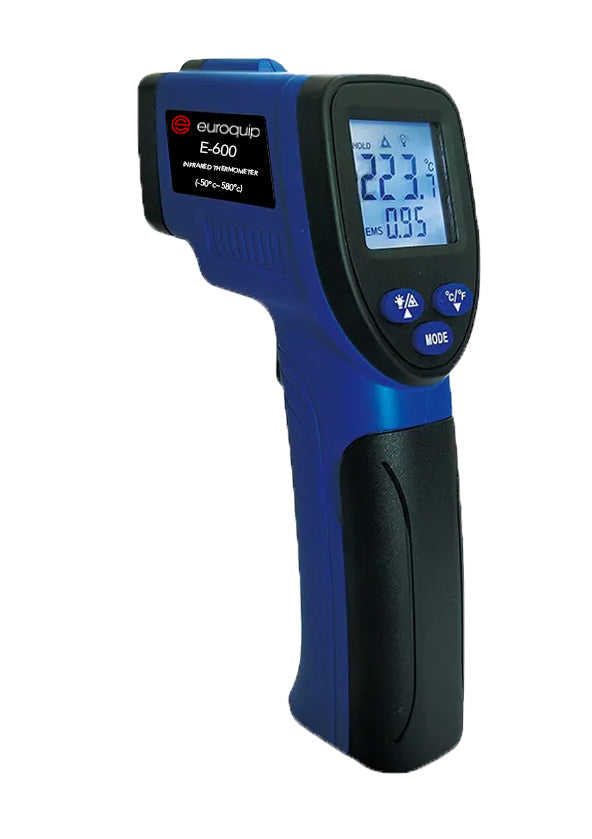 Euroquip Infrared Laser Thermometer -50°C to +580°C