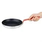 Hygiplas Aluminium Teflon Platinum Plus Frying Pan with Red Handle 240mm