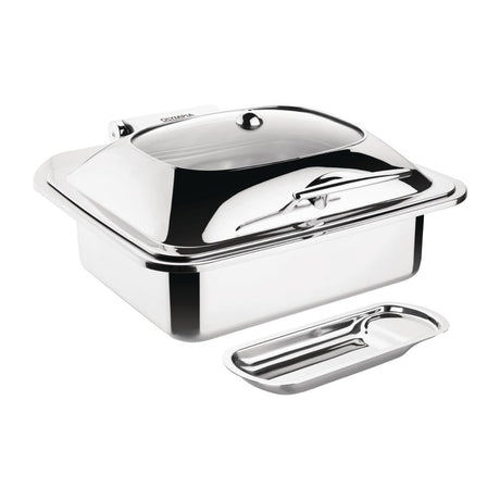 FT038 - Olympia Induction Chafer - 1/2 with Glass Lid