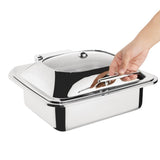 FT038 - Olympia Induction Chafer - 1/2 with Glass Lid - image 2