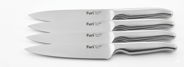 27184 - Furi-Pro Utility Knife 15Cm (Fur105E) (Sold in sets of 4)