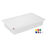 FZ086 - Hygiplas Click PP 1/1 GN with Lid & 7 Colour clips- 100mm 13Ltr (Pack 2) - image 2