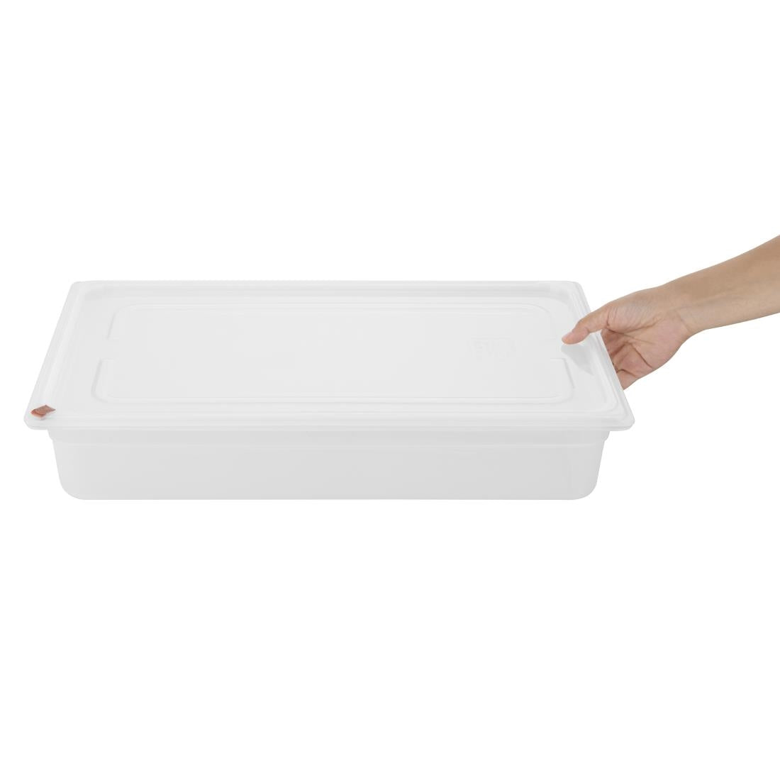 FZ086 - Hygiplas Click PP 1/1 GN with Lid & 7 Colour clips- 100mm 13Ltr (Pack 2) - image 4