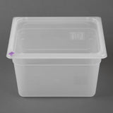 FZ091 - Hygiplas Click PP 1/2 GN with Lid & 7 Colour clips - 200mm 11.7Ltr (Pack 4) - image 3