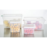 FZ091 - Hygiplas Click PP 1/2 GN with Lid & 7 Colour clips - 200mm 11.7Ltr (Pack 4) - image 6