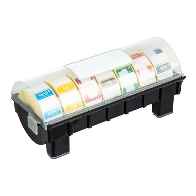 GH473 - Hygiplas Day of the week Removable labels starter Kit 1'' (inc Dispenser)