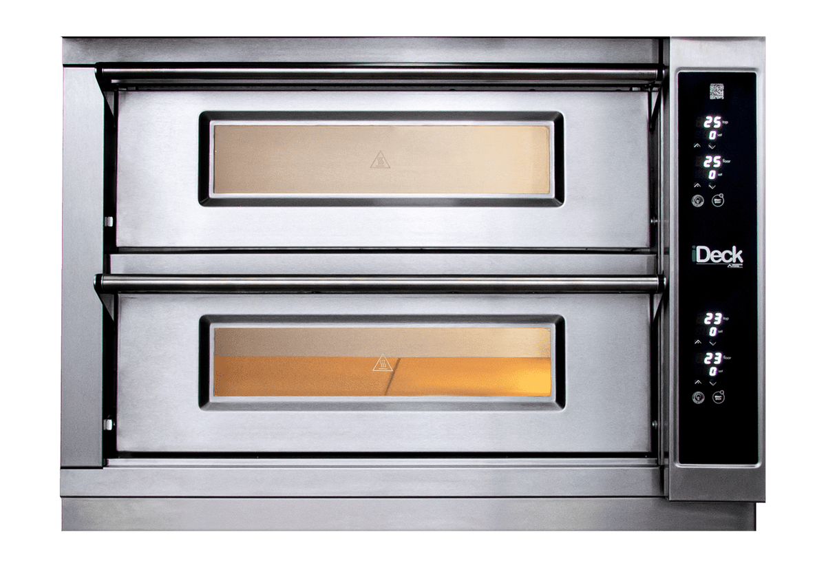 Moretti iDeck iDD 60.60 Double Deck Pizza Oven - Single Phase