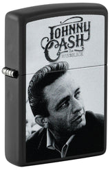 Zippo Johnny Cash Black Matte Colour Image