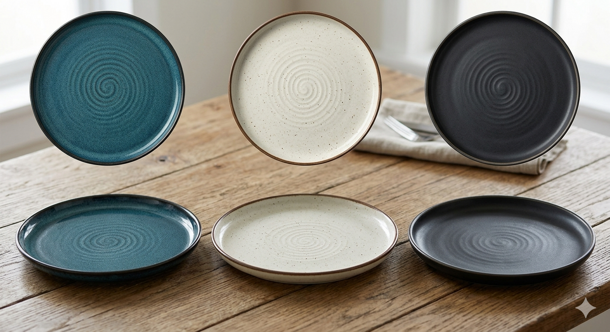 94507-BL - Luzerne Plate 180mm (Set of 6)