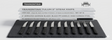 TM23270/465 - Tramontina Tulum 5" Steak Knife 70-Serrated Narrow Black Pp (Sold in sets of 12)