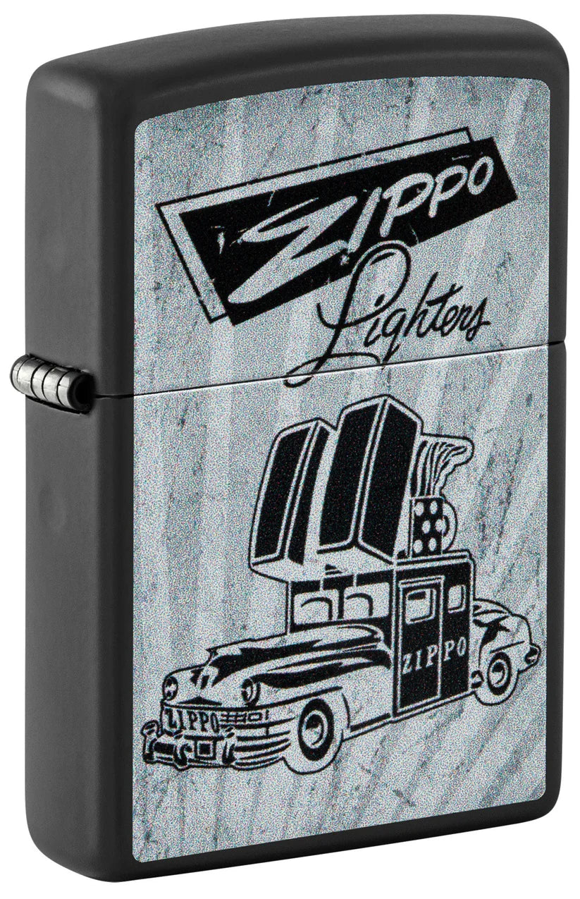 Zippo Car Ad Design