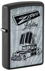 Zippo Car Ad Design