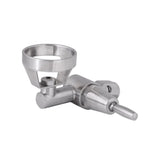 3monkeez T-3MSS-BUB45L Lever Handle 45 Degree Bubbler