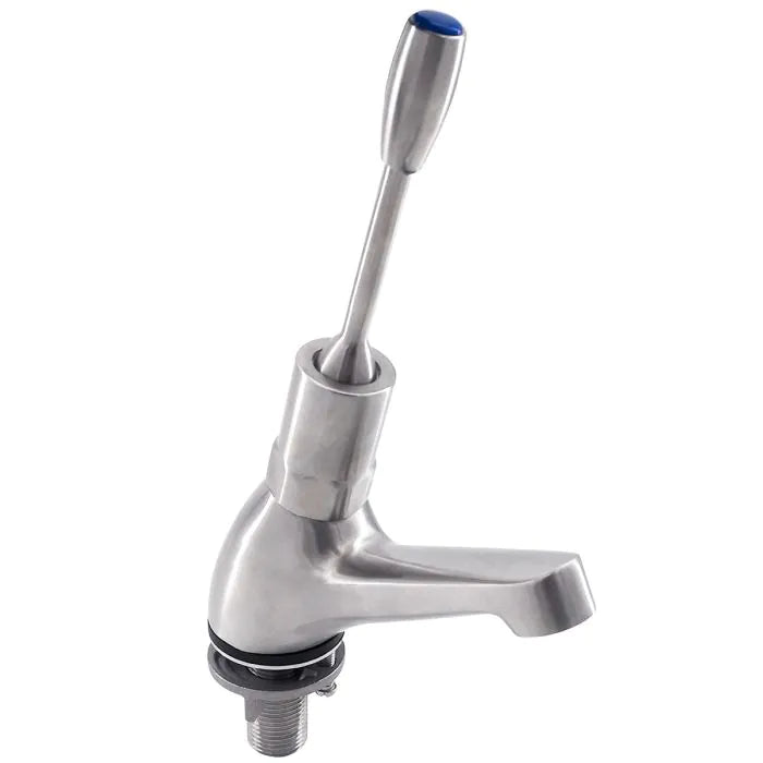 3monkeez T-3MSS-PTAL Lever Handle Pillar Tap I Adjustable Timed Flow