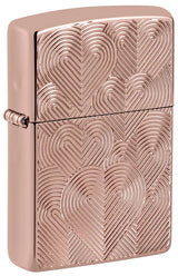 Zippo Hearts Design