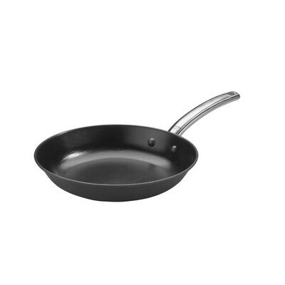 Ceramic Coated Cast Steel Frypan with Stainless Steel Handle (20cm, 24cm, 28cm, 30cm)