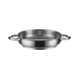 Pujadas 18/10 Stainless Steel Paella Pan without Lid (2.7L - 10L | 24cm - 40cm)