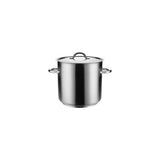 Pujadas 18/10 Stainless Steel Commercial Stockpot with Lid (6.2L - 98.0L | 20cm - 50cm)