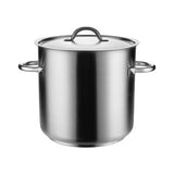 Pujadas 18/10 Stainless Steel Commercial Stockpot with Lid (6.2L - 98.0L | 20cm - 50cm)