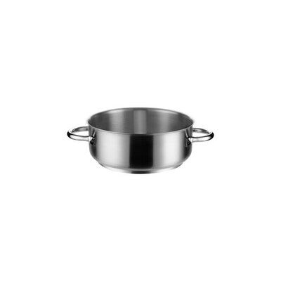 Pujadas 18/10 Stainless Steel Casserole Pot without Lid (8.4L - 27.0L | 30cm - 45cm)