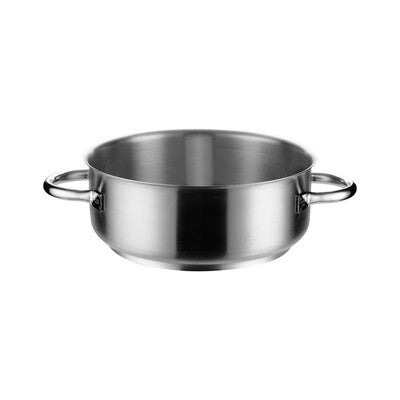 Pujadas 18/10 Stainless Steel Casserole Pot without Lid (8.4L - 27.0L | 30cm - 45cm)