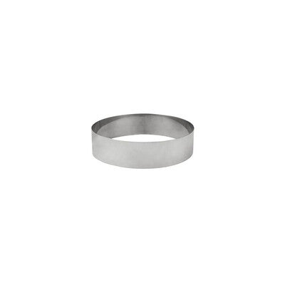 Pujadas 18/10 Stainless Steel Tart Rings