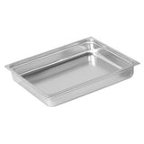 Pujadas 2/1 GN 18/10 Stainless Steel Gastronorm Pan (20mm - 200mm)