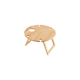 SR50811 - Stanley Rogers Travel Picnic Table Round Wood 500x250mm (Sol