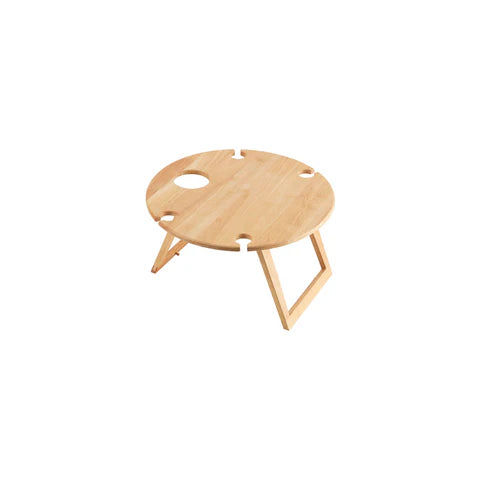 SR50811 - Stanley Rogers Travel Picnic Table Round Wood 500x250mm (Sol