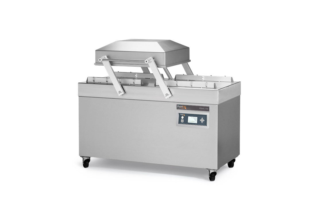 Purevac POLAR2-50-ACS Polar with ACS and Liquid Control - Freestanding Industrial Vacuum Packaging Machine