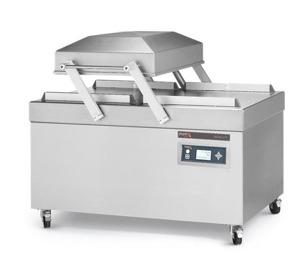 Purevac POLAR2-75-ACS Polar with ACS and Liquid Control - Freestanding Industrial Vacuum Packaging Machine