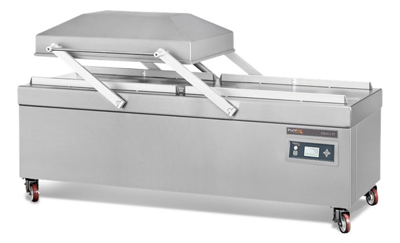 Purevac POLAR2-95-ACS Polar with ACS and Liquid Control - Freestanding Industrial Vacuum Packaging Machine