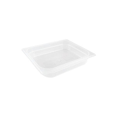 Pujadas 1/2 GN Polypropylene Gastronorm Containers | Opaque Plastic Food Pans (65mm - 200mm)