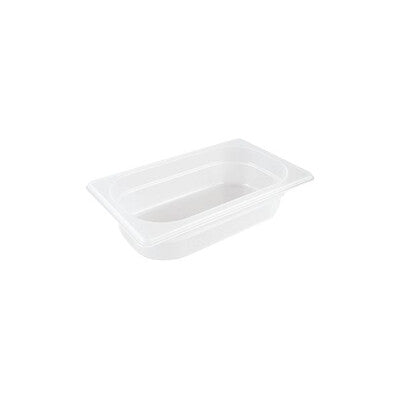 Pujadas 1/3 GN Polypropylene Gastronorm Containers | Opaque Plastic Food Pans (65mm - 200mm)