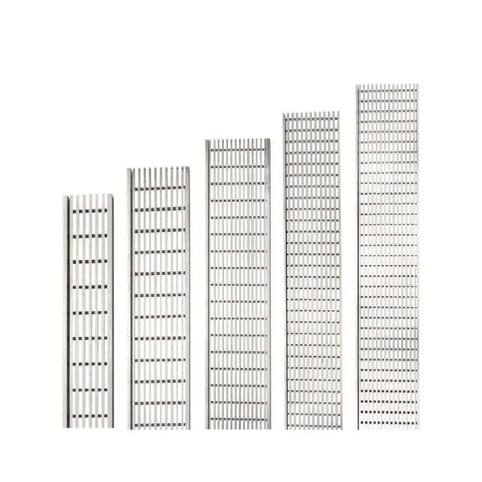 3monkeez M-FT-7-100-2400MG Pre Fabricated Wedge Wire Grate I 100mmW x 20mmD I 2400mmL