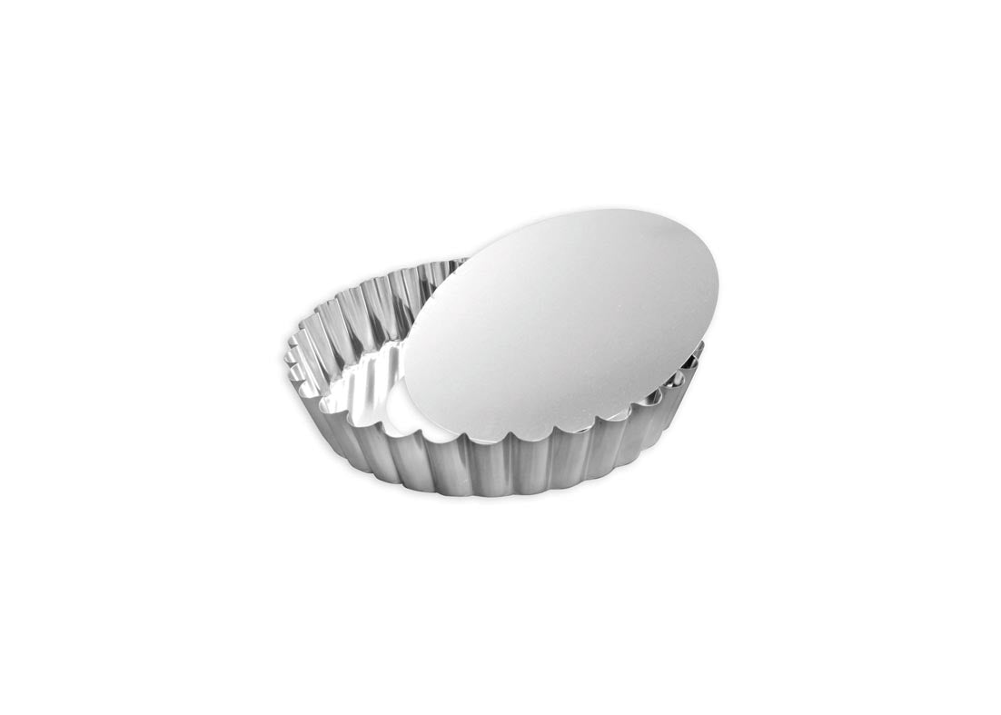 120mm (Ø top) LOOSE BASE QUICHE PAN