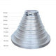 INNER-CBMSR06 - Masonite Round Silver Board (6")