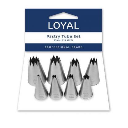 LTS3100RP - Piping Tip Star Set (8pc)