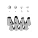 LTS3100RP - Piping Tip Star Set (8pc)