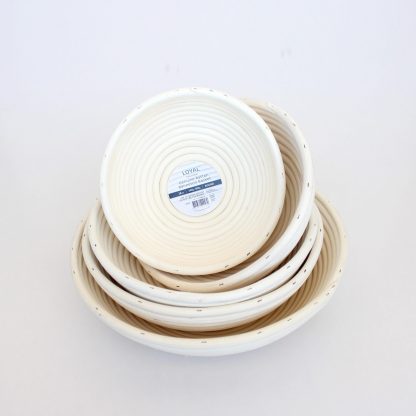 PBRR18 - LOYAL Banneton Round Proofing Basket – Handmade Rattan - Art