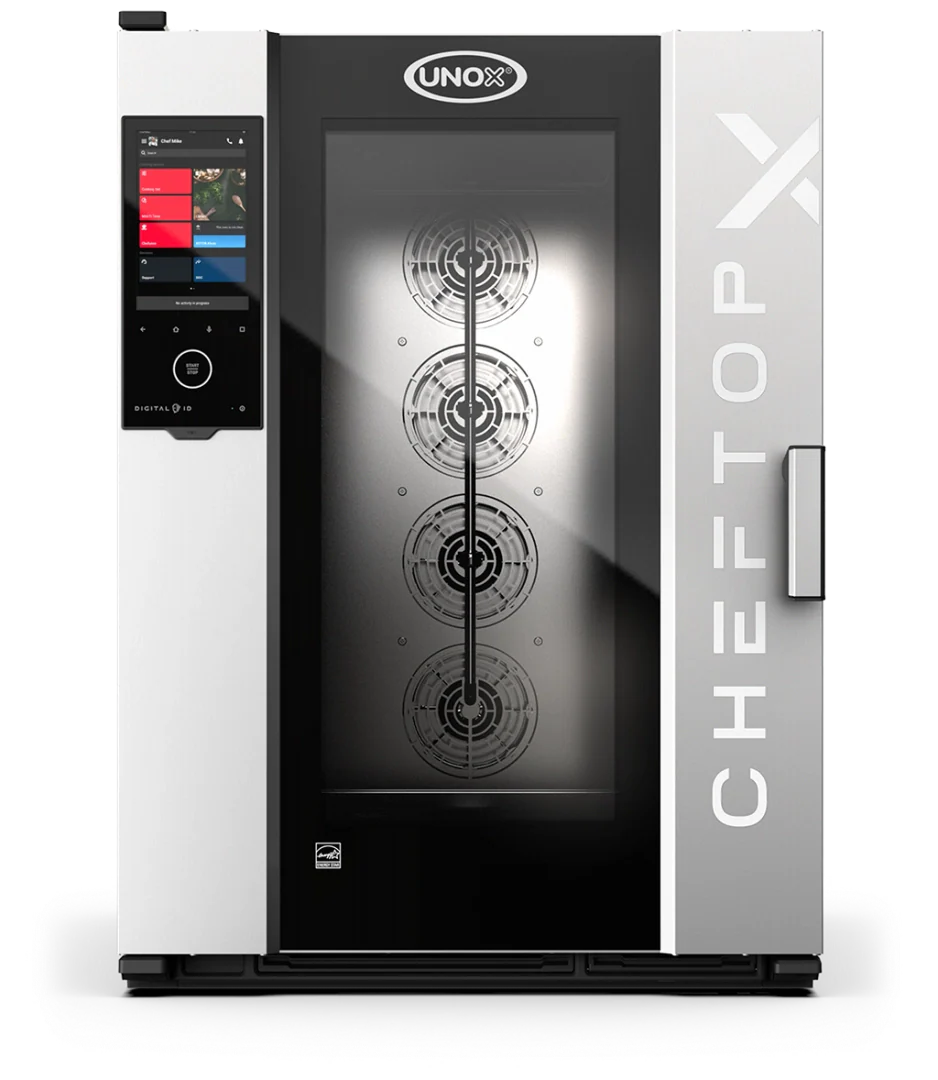 Unox XEDA-1021-EXRS-ET I Unox CHEFTOP-X  I 10 Tray  GN 2/1 I Electric Combi Oven I Combi Oven Commercial I Combi Oven