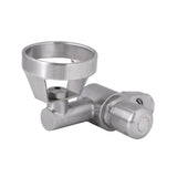 3monkeez T-3MSS-BUB45P Push Button 45 Degree Bubbler
