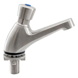 3monkeez T-3MSS-PTMPB Push Button Pillar Tap - Mechanical Operation-On/Off