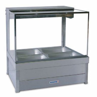 Roband S22RD Square Glass Hot Food Bar