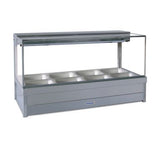 Roband S26 Square Glass Hot Food Display Bain Marie