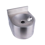 3monkeez HBR-DF Round Wall Mounted Drinking Fountain with Bubbler Landing