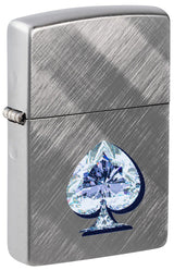 Zippo 28182 Ace of Spades Diamond Design